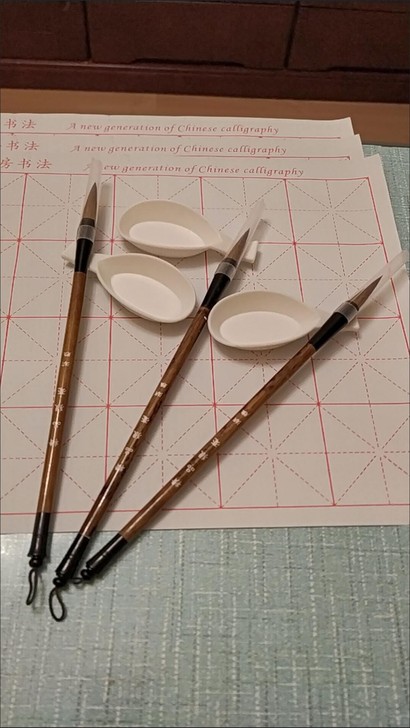 万次水写布毛笔书法初学者专用水写纸字帖