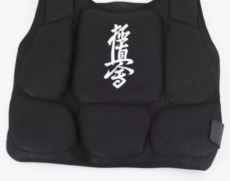 银盛成人儿童极真会空手道护胸护甲跆拳道护身...