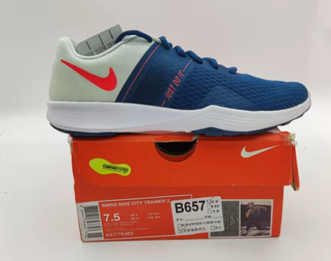 38.5码耐克女运动鞋休闲网面透气跑鞋AA...