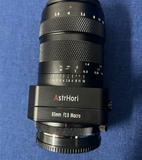 岩石星85mmF2.8微距移轴全画幅镜头适...