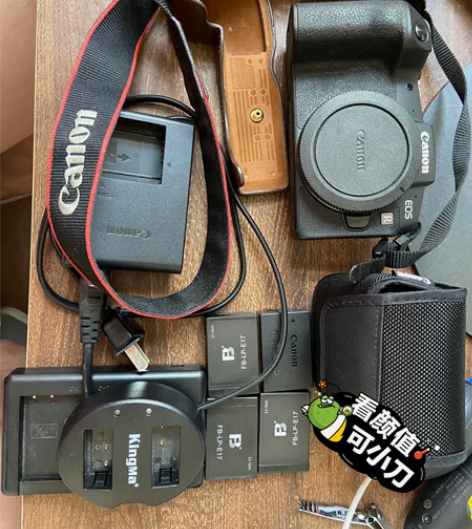 佳能rp相机 国行 加转接环，相机包，和副...