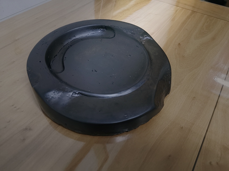 汉长乐未央瓦～手工琢砚～大漆沁胎～文房佳器