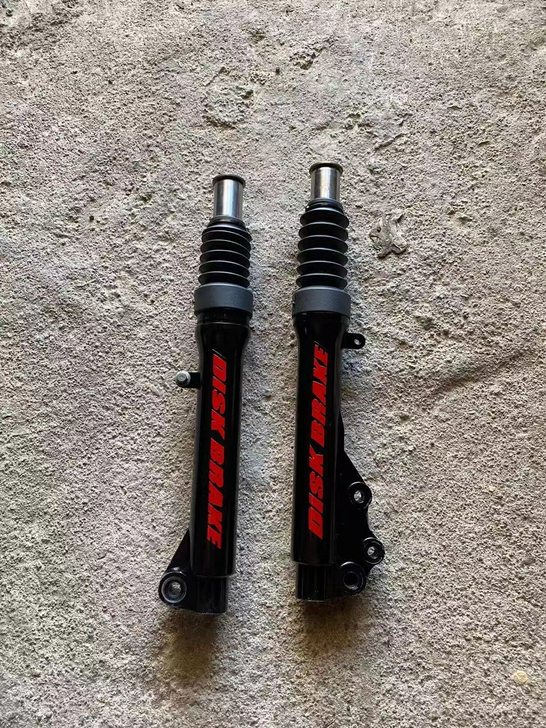 雅马哈正品花嫁福喜100左碟刹前减震，正品...