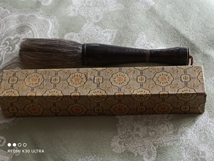 一号，牛角杆毛笔