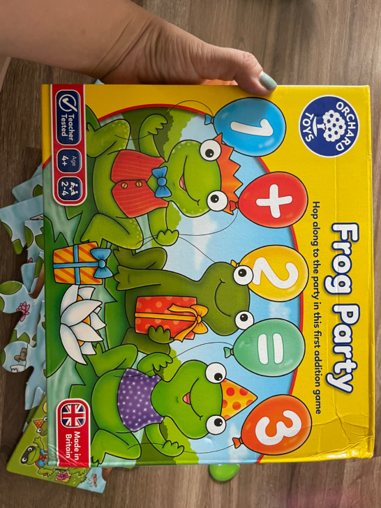 英国orchard toys 青蛙派对桌游...