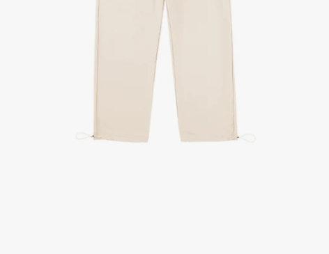 裤复古 RASS杏色抽绳束脚星星卫裤春秋季...