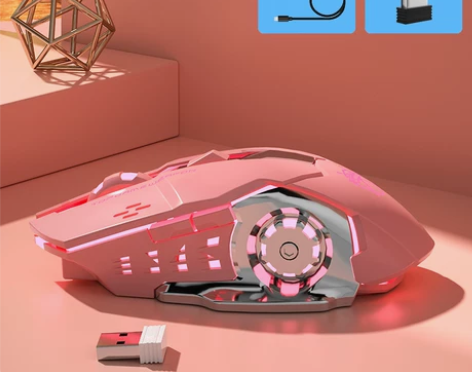 无线机械牧马人游戏蓝牙鼠标适用联想戴尔hp...