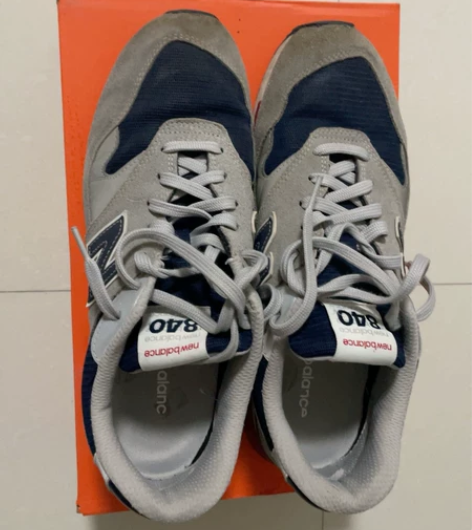 new balance新百伦男款840慢跑...