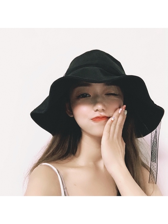 【特卖价】网红渔夫帽女夏季遮脸百搭遮阳帽日...