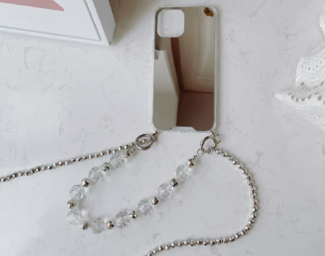 全新补妆镜面苹果12promax手机壳网红...