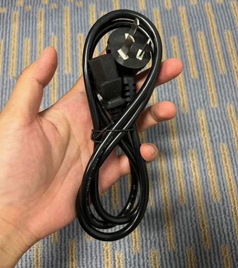 电脑主机电源连接线 标准的 用过一次