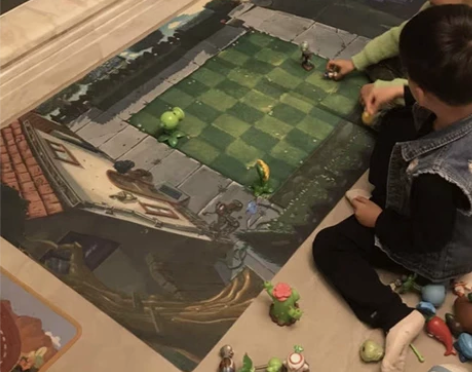 植物大战僵尸游戏垫超大号加长加厚作战地图鼠...