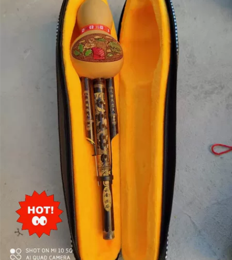 葫芦丝包邮 全新葫芦丝紫竹葫芦丝双音便宜批...