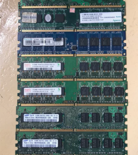 内存DDR2-800 单条512M，三星等...