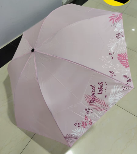 天堂伞,三折叠雨伞,全新的,仓库处理,雨伞...