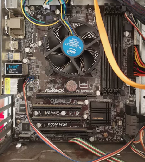 inter i5 4570 华擎b85，个...
