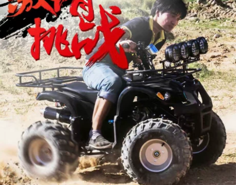 全新包邮小公牛沙滩车四轮越野摩托车汽油成人...