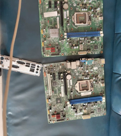 联想h81主板。拆机主板。原装拆机挡板。成...