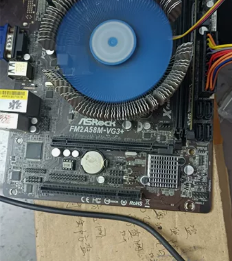 a58主板，配A4 5300cpu和2g内...