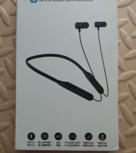 惠普HP    H1W运动蓝牙耳机，是赠品...