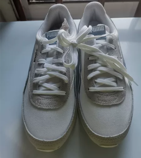 彪马复古低帮运动休闲鞋女款黎明灰  36码...