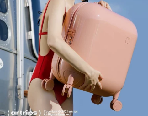 artrips泡泡款拉杆箱 行李箱 旅行箱...