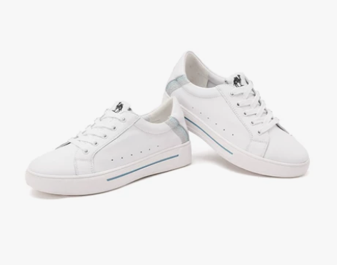 骆驼春季新款小白鞋女简约尾标牛皮休闲鞋格力...