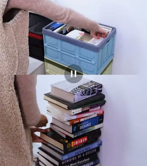 可折叠收纳整理箱子特超大号床底储物装玩具衣...