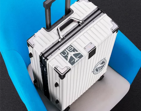 旅行箱 世威袋鼠行李箱铝框大容量男女学生密...