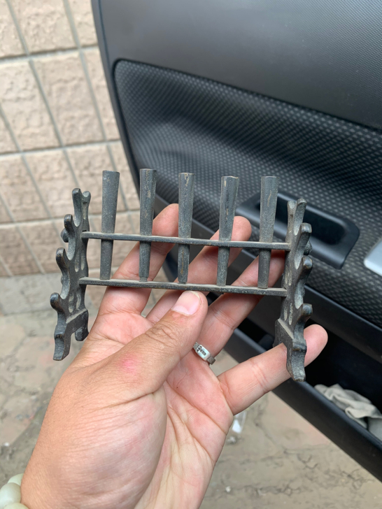 老笔架铜笔架毛笔架老物件