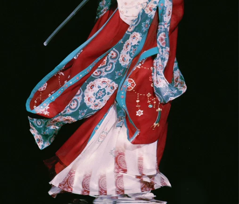 重回汉唐汉服 汉服花想容颜唐制背子齐胸襦裙...