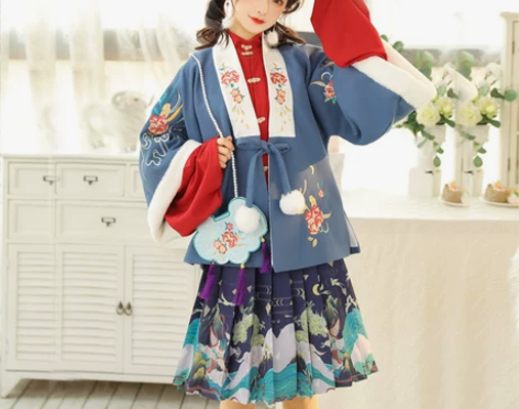 【狂欢价】裳云兮月潮生汉服汉元素女正品原创...