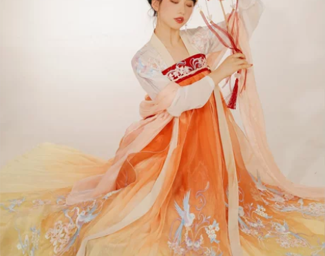 裳云兮【肥啾】原创汉服女唐制齐胸襦裙正品传...