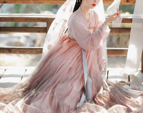 正品汉服女中国风仙气飘逸学生古装日常夏季樱...