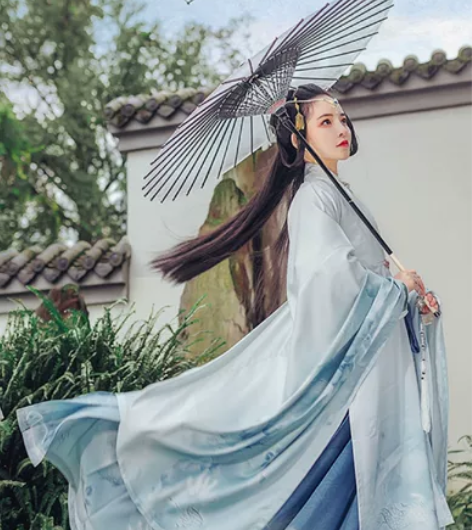 都城南庄汉服 灵龙游 披风 汉服 明制汉服...