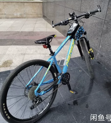 美利达挑战者300山地车#山地自行车 感兴...