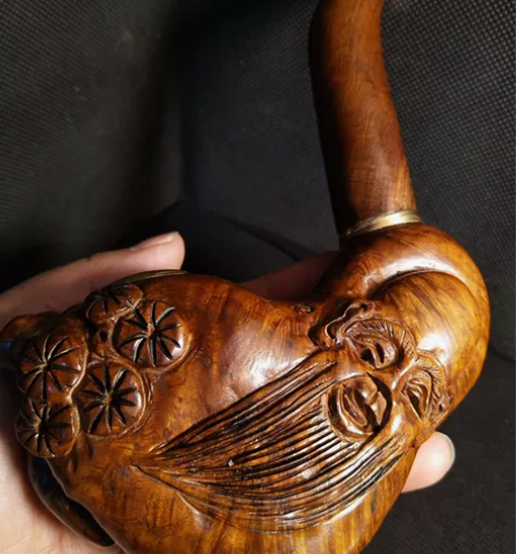 麻梨疙瘩超大烟斗 18.5×5.0×7.2 293克 感兴趣...