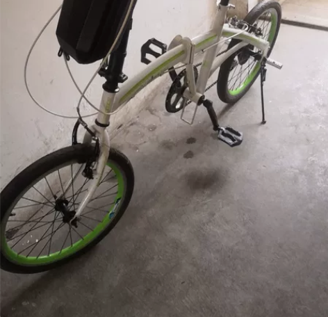 折叠自行车一辆，16寸6速，八成新。闲置低...