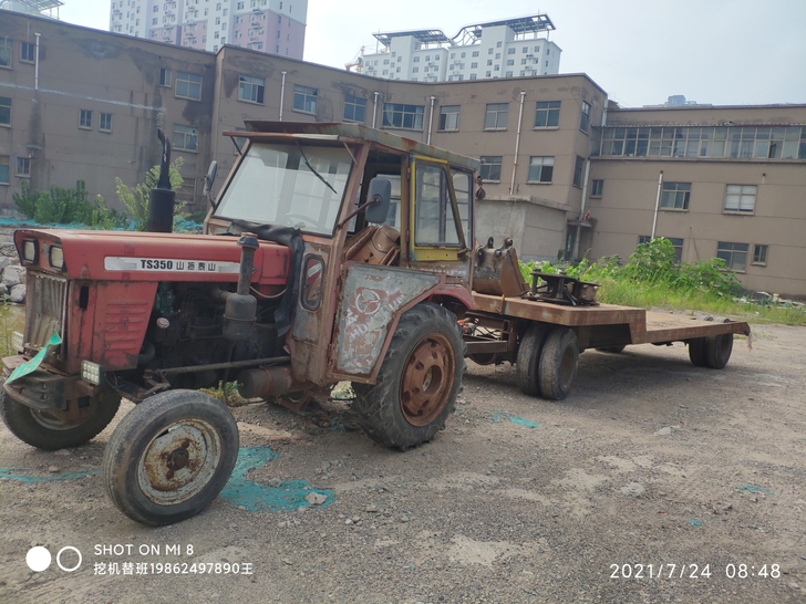 350三缸山拖拖拉机350三缸拖拉机头