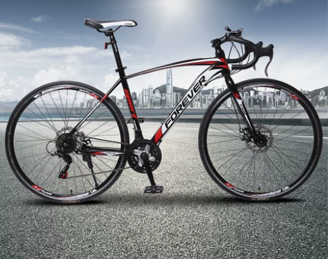 永久700c公路车21/27速一体轮碟刹弯...