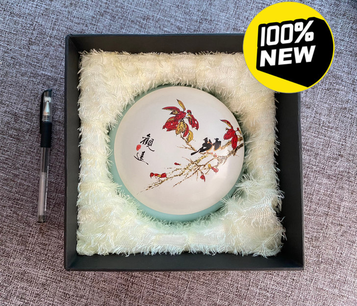 全新礼盒装陶瓷茶叶罐密封罐储存罐，精美礼盒...