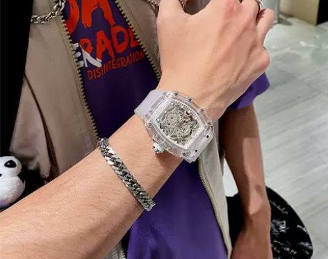 2022新款学生理查德手表男士全自动机械