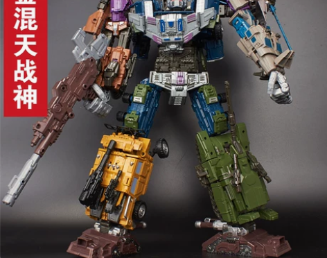 合金变形合体变形玩具金刚混天豹超大机器人模...