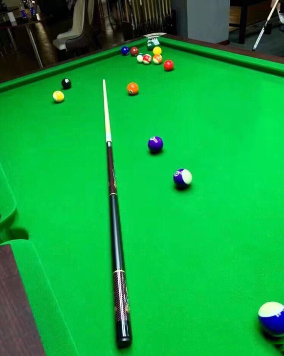 美洲豹台球杆小头杆中式九球杆美式黑八8球大...