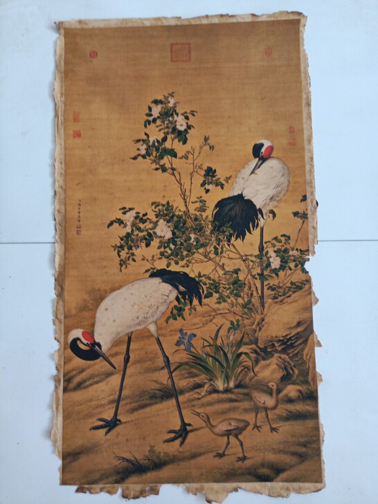 编号：zlp223-10，未装裱画片，书法