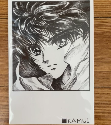 x战记/圣传/东京巴比伦 黑白手绘明信片 ...