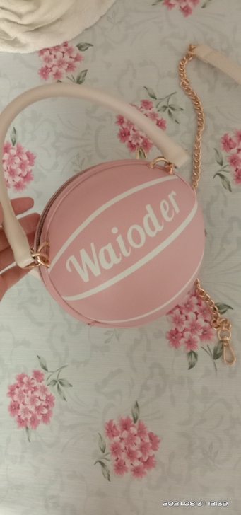 全新粉色篮球包