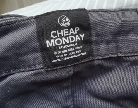 cheap monday 滑板裤 滑板大牌...