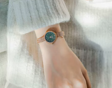 agete轻奢小众麦穗手表女款ins日系手...