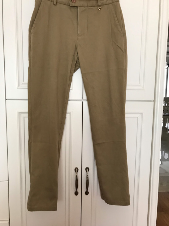 160/74A(29)卡其色休闲裤 手感好...